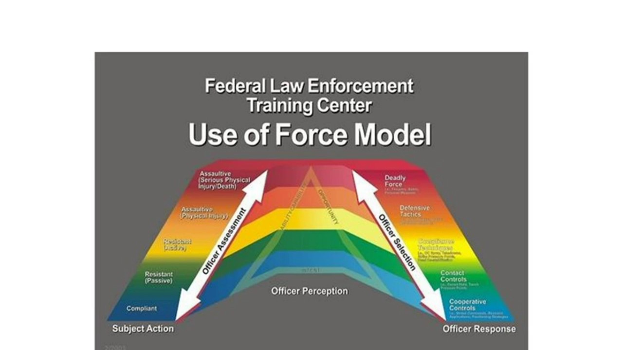 Use of Force Continuum for Civilians