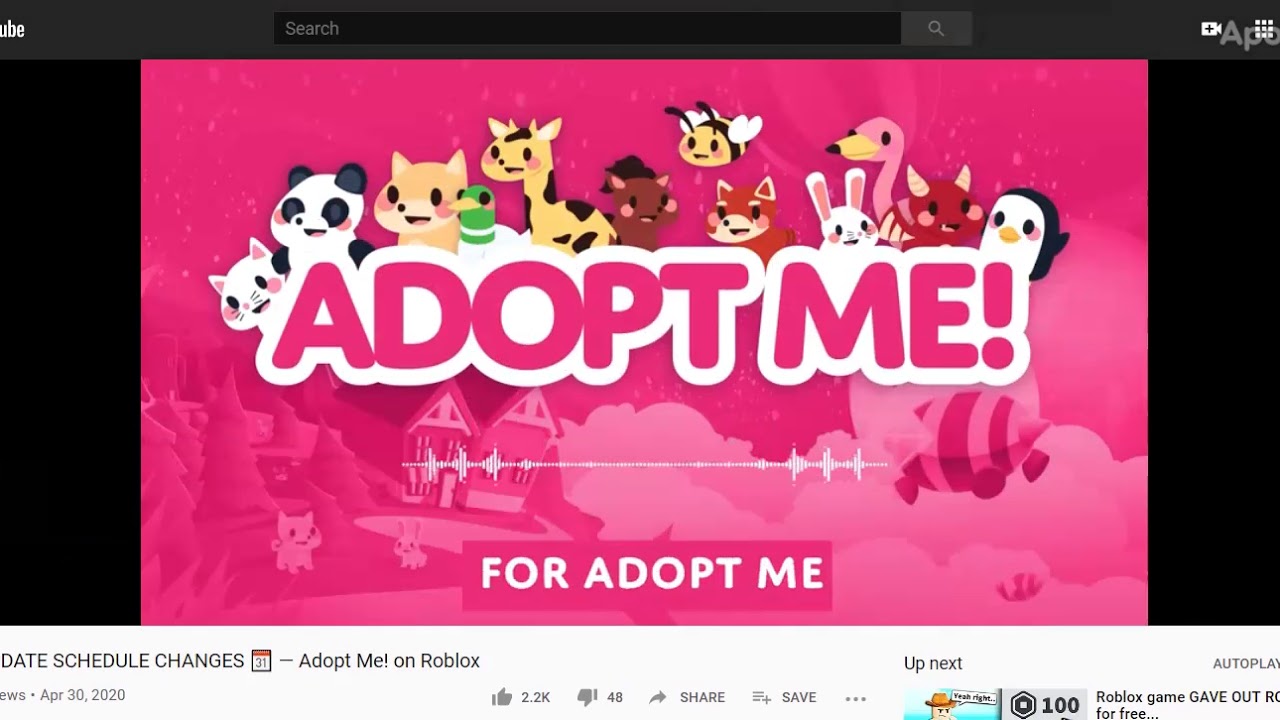 Adopt Me Yt Channel Post Adopt Me No More Friday Update Youtube - roblox adopt me yt