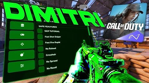 CODM KR MOD MENU | DIMITRI