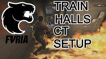 FURIA Aggressive Halls CT Setup on Train (CS:GO Strategy Breakdown)