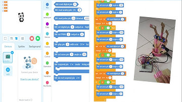 ADRUINO robotic arm triger by button.
