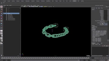 Python script for Maya - Create chain from curve
