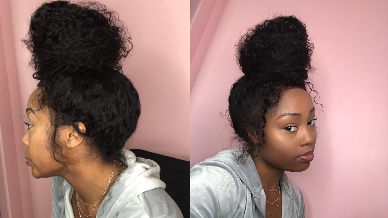 HIGH PONYTAIL ON A WIG? BACK LOOKS NATURAL !!!!! | DorHair - YouTube