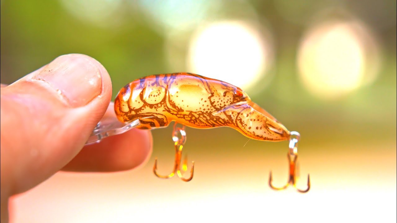 TINY Lure Challenge!!! Ep.4 (Micro Crawfish?) YouTube
