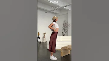 One Silk Skirt Endless Outfit Options OGLmove OOTD 