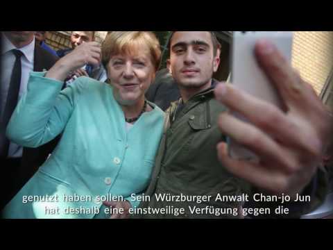 Er machte ein Selfie mit Merkel: Flüchtling zieht wegen Facebook-Hetze vor Gericht