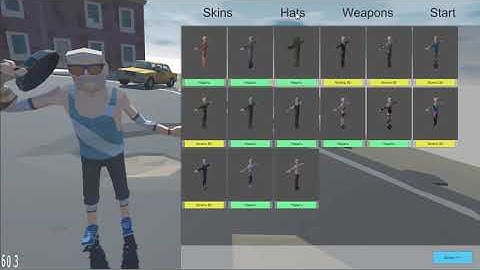 Polygon - Battle Royale - Shop Test - unity 3d