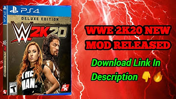 #Wr3d WWE 2K20 NEW MOD RELEASED🔥 || Download Link in Description👇💥💥