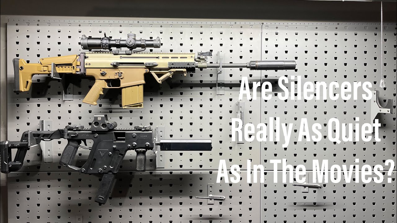 SUPPRESSORS! Are silencers as quiet in real life as they are in the
