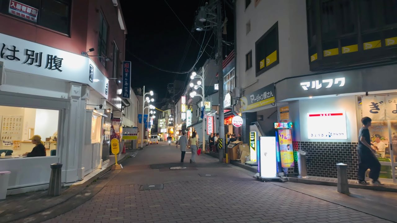 ［4K Japan Night Walk］長野 松本駅付近 Nagano Matsumoto osmo pocket 3