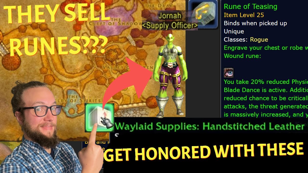 RUNES FROM REP? Use Waylaid Supplies and Supply Crates to Get HONORED