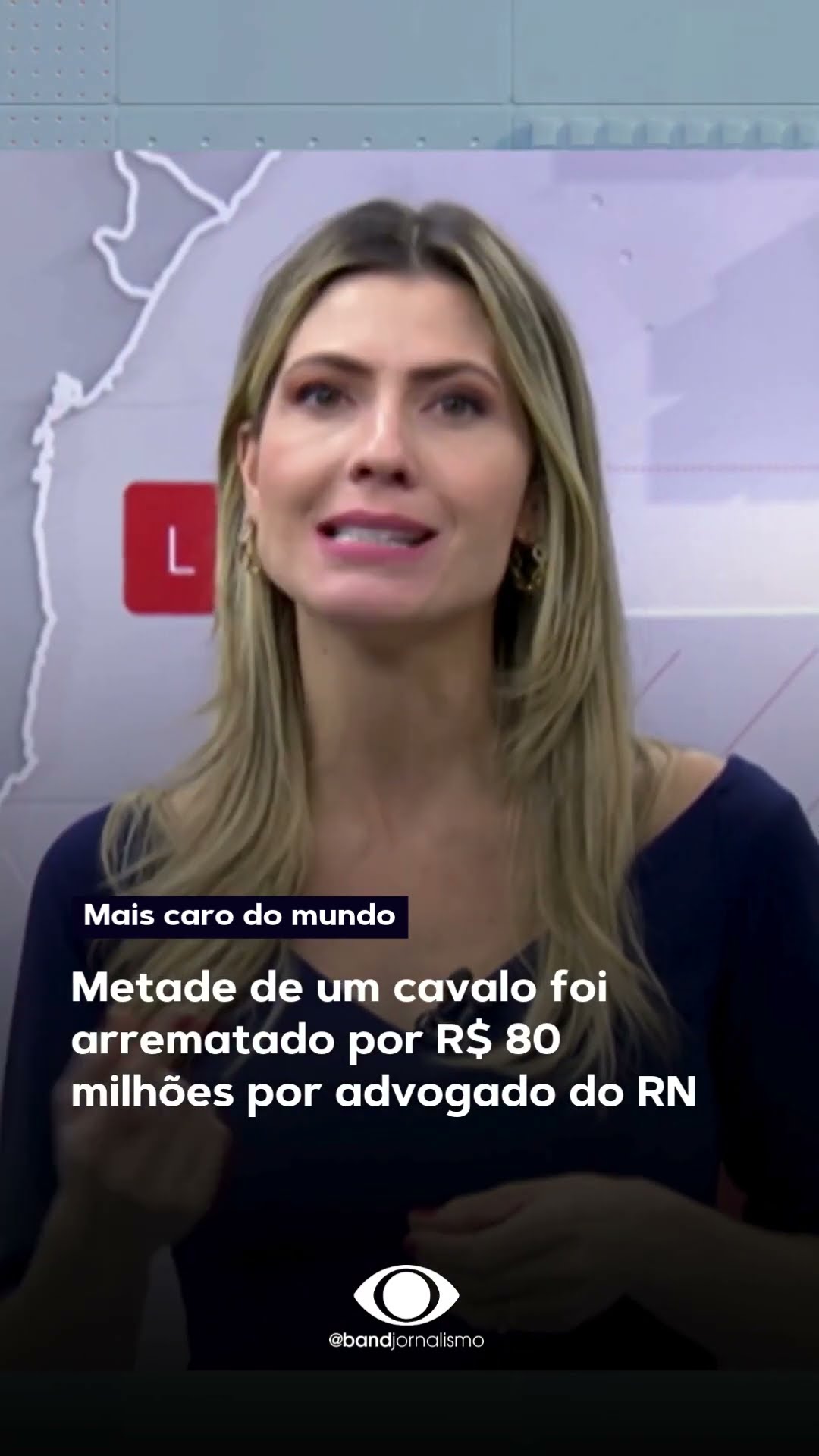 Metade de um cavalo foi arrematada por R$ 80 milhões por advogado do RN #shorts