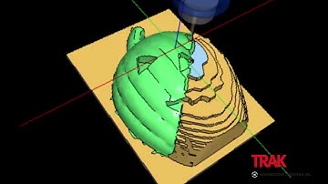 Tool Path Jack-o-Lantern with Verify Graphics on the ProtoTRAK SMX