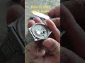 how to open watch chabi pin