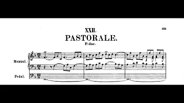 Bach: Pastorale, BWV 590, (Richter, Score)