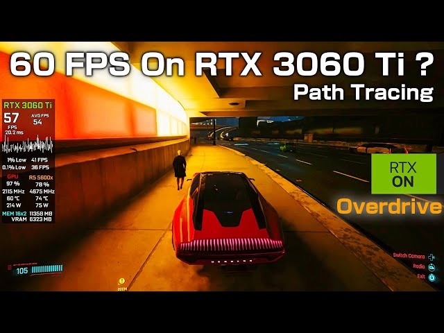 Cyberpunk 2077 Ray Tracing Overdrive Destroys the RTX 3060 Ti, Even at  1080P : r/cyberpunkgame