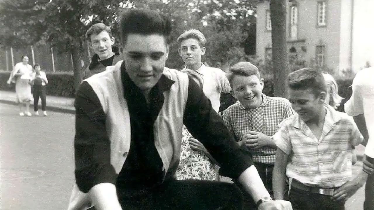 Elvis Presley lived here at Goethestraße 14 ~ February 3, 1959 - March 2, 1960 in Bad Nauheim ⚡