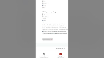 Android Developer | Unit -1| Quiz Answers