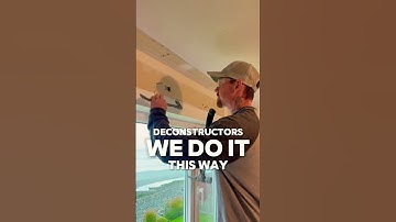 How to pull a nail out of drywall! #deconstruction #construction #demolition #building #tools