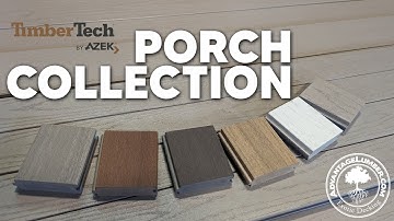 Color Comparison of TimberTech Porch Collection by AZEK