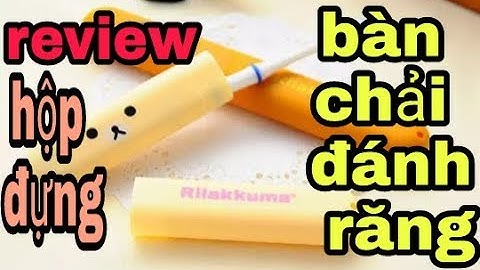 Hộp đựng bàn chải đánh răng ngộ nghĩnh giá rẻ mua trên Lazada