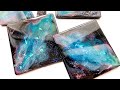 Galaxy Resin Coasters: Resin Art Tutorial