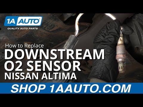 How to Replace Downstream O2 Sensor 7-13 Nissan Altima