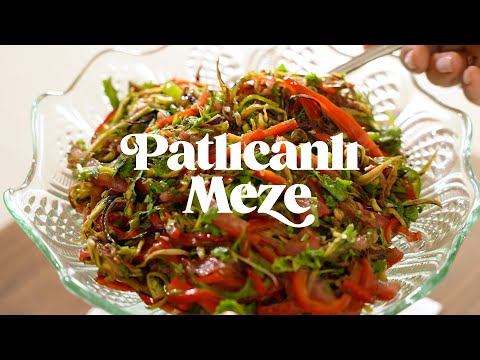 Patlıcanlı Meze Tarifi