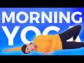 10 minute Morning Yoga Stretch for Sore Muscles | Upper Body, Neck & Shoulders