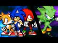 Sonic, Tails & Knuckles VS Ashura