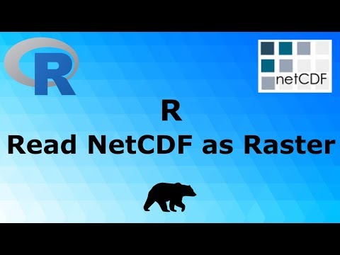 R - Read NetCDF as a Raster