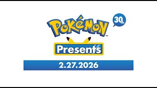 🔴 POKEMON PRESENTS 30TH ANNIVERSARY