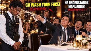 Billionaire Doesn't Know Black Waiter Speaks 8 Languages Mocks Him in Mandarin, Regrets It