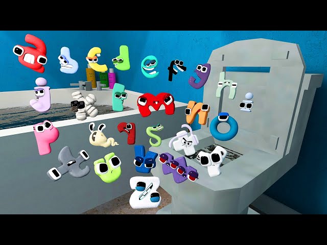 Toilet Race - Alphabet Lore 🕹️ Play Now on GamePix