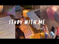 real time study with me! | 30 minute study session with music