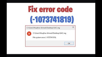 how to fix error  1073741819 in Windows 7/8/10