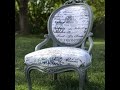 How To Upholster An Antique Chair
