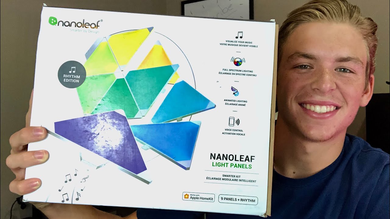 NANOLEAF AURORA UNBOXING AND FIRST IMPRESSIONS! - YouTube