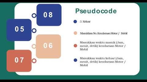 Program C++ Menghitung Tarif Parkir Motor dan Mobil