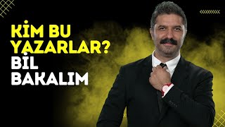 Kim Bu Yazarlar? Bi̇l Bakalim Rüştü Hoca