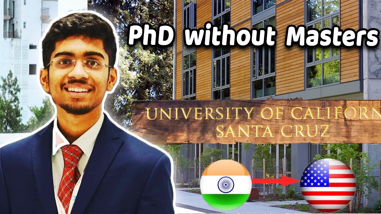 phd without masters in india