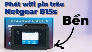 NETGEAR 815s LIKE NEW BỀN BỈ CHUẨN QUÂN ĐỘI || Siêu phẩm bền bỉ  || REVIEW NHANH