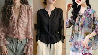 Details Designer-Level Vibes on a Budget Chiffon  Edition || Chiffon Shirt Trend You Can’t Ignore#trending Guide