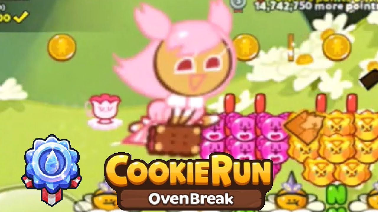 CHERRY BLOSSOM COOKIE'S BEST PICNIC! DIAMOND RANK AND MAGIC CANDY! (Cookie Run OvenBreak