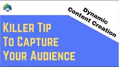 How to Capture Audience Attention Without Saying One Word
