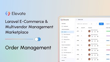 Order Handling Made Easy in Elevate – Admin & Customer Panel Explained |
