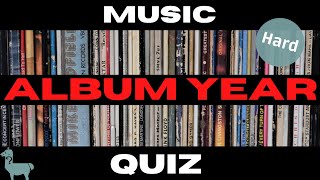 Music Album Year Quiz - Trivia Game with 25 Questions