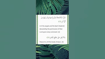 سورة القدر #quran #explore #quranforeever #allah #اسلام #exploreislam #اكسبلور