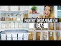 PANTRY ORGANIZATION IDEAS | PANTRY MAKEOVER ON A BUDGET