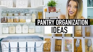 Pantry Organization Ideas | DIY Pantry Makeover. Do you love kitchen organisation tips and ideas? Today